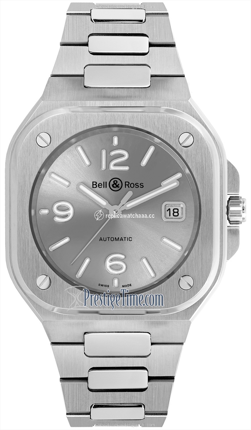 BR05A-GR-ST/SST Bell & Ross BR 05 Automatic 40mm Mens Watch BR05A-GR-ST/SST Bell & Ross BR 05 Automatic 40mm Mens Watch